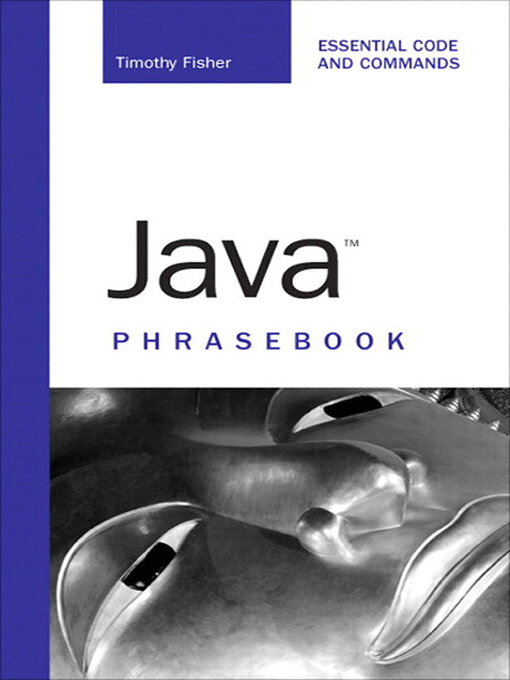 Title details for Java Phrasebook by Timothy R. Fisher - Available